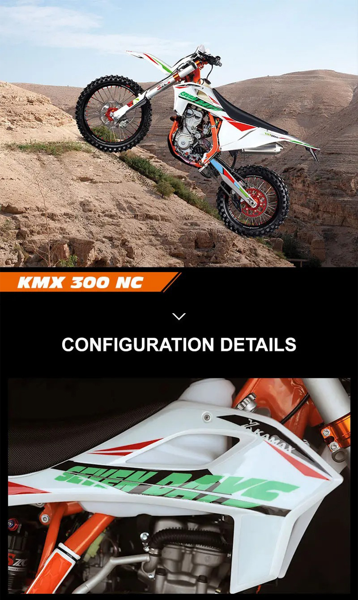KMX300NC | Kamax Motorcycle