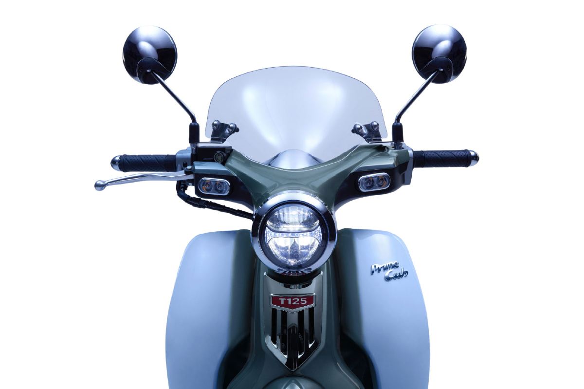 Round LED headlight