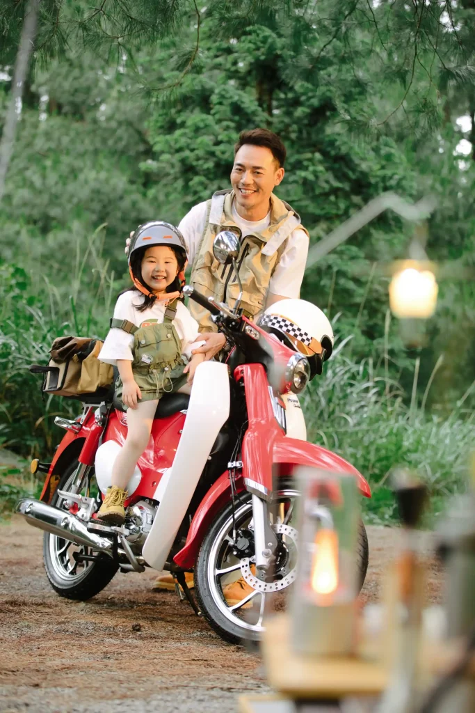 CUB PRO T125 MOTO Blazing Red 2