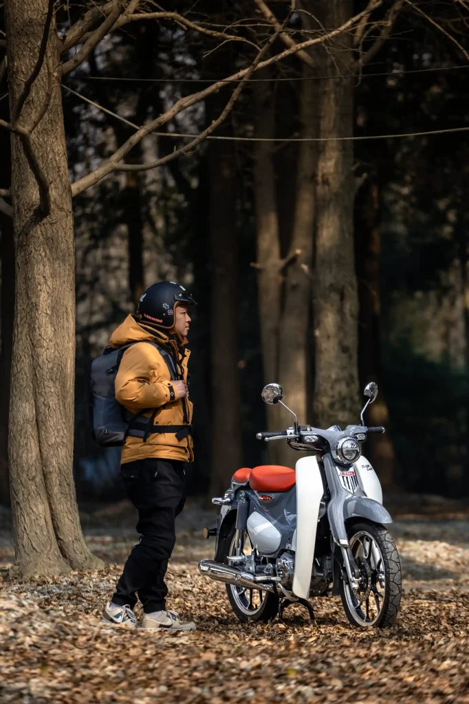 KAMAX Cub Pro 125CC Motorcycle Grey 8