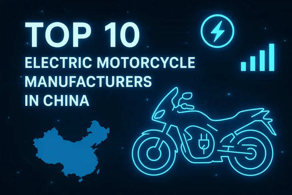 Top 10 Electric Motorcycle Manufacturers in China 1 1