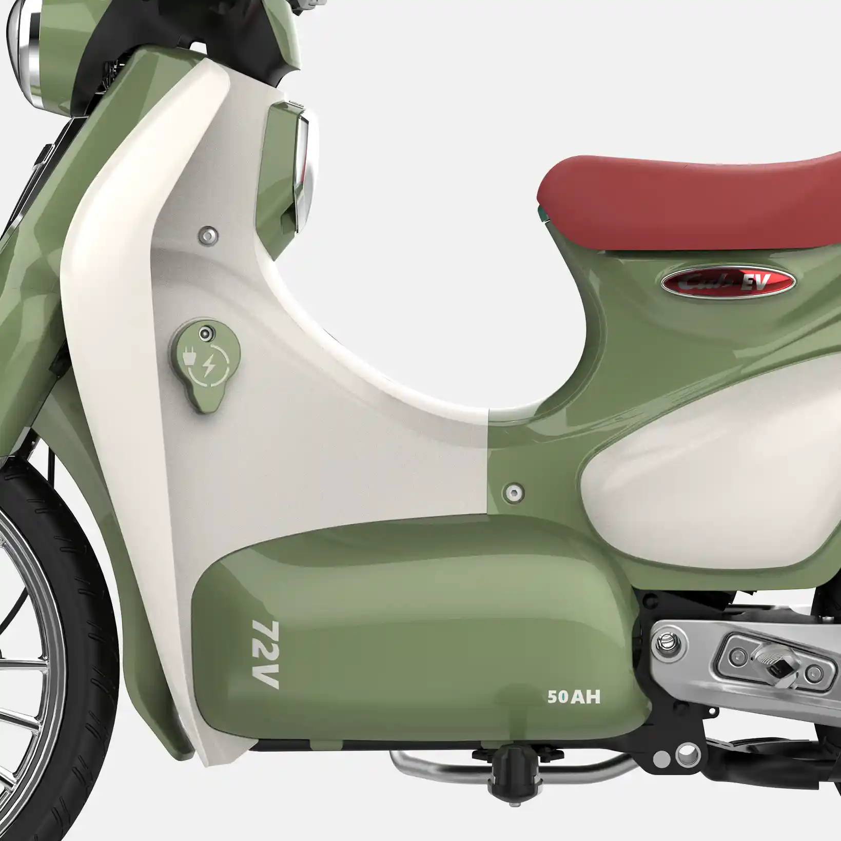 KAMAX CUB EV Motorcycle For Sale 37
