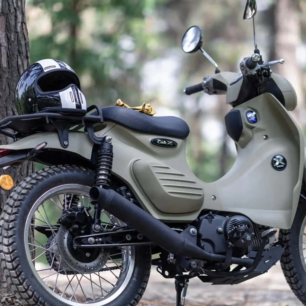 Cub X 150 - China OEM Motorcycle Manufacturer Reinforced steel backbone chassis -Kamax cub X