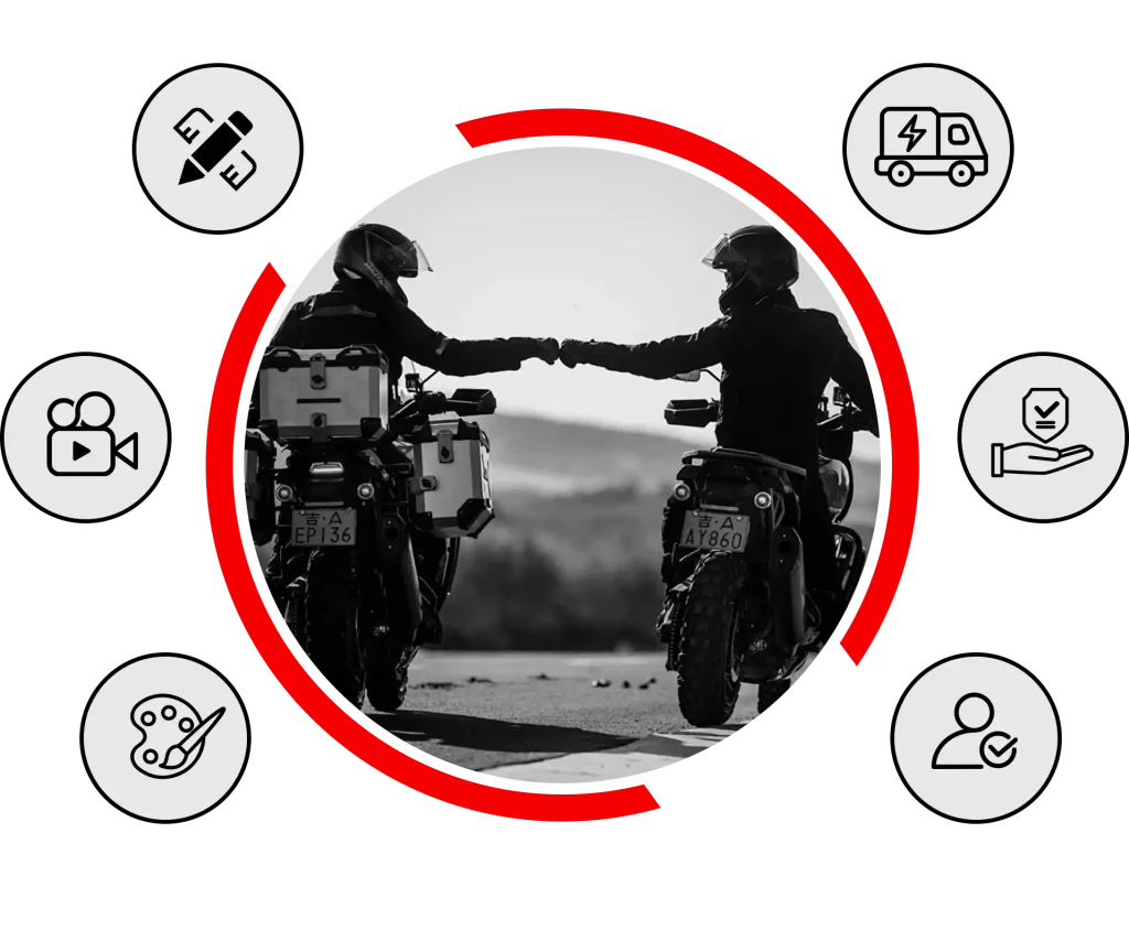 RUBY 176 Street Motorcycle | Kamax Motorcycle