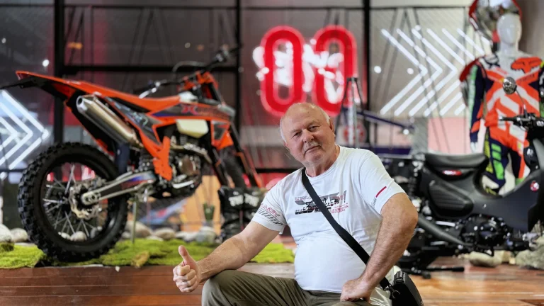 Russia dirt bikes dealer visit Kamax