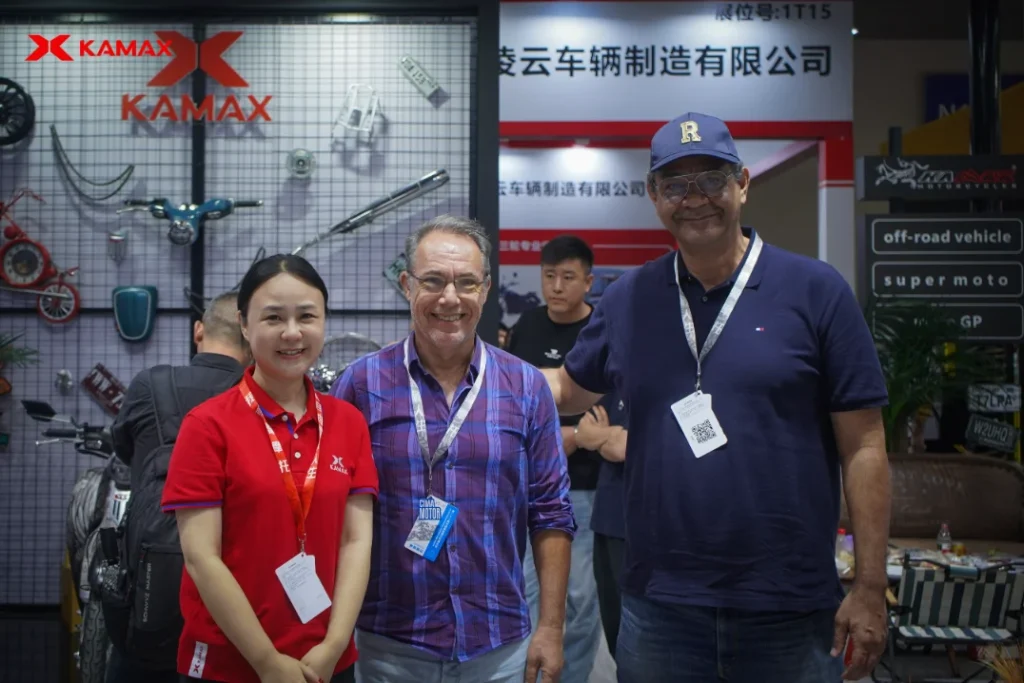 Brazilian Motorcycle Dealers at Kamax Booth