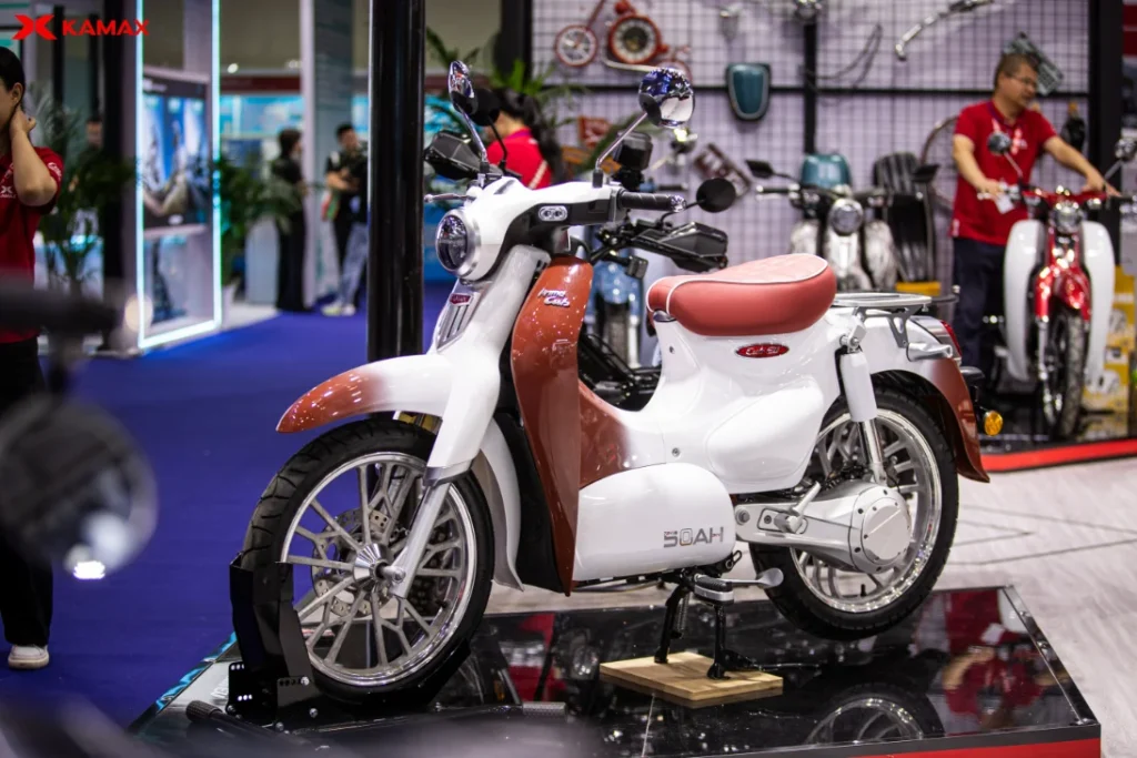 KAMAX Showcases Cub Motorcycles at CIMA Motor 2025 in Chongqing | Kamax Motorcycle