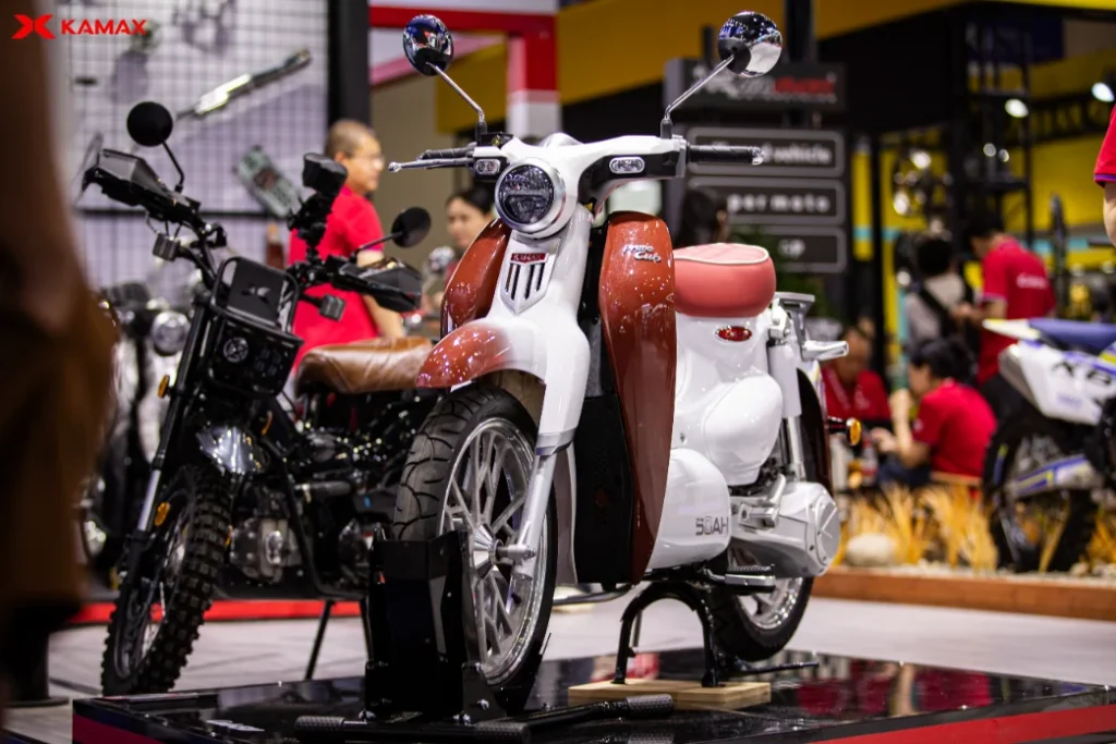KAMAX Showcases Cub Motorcycles at CIMA Motor 2025 in Chongqing | Kamax Motorcycle