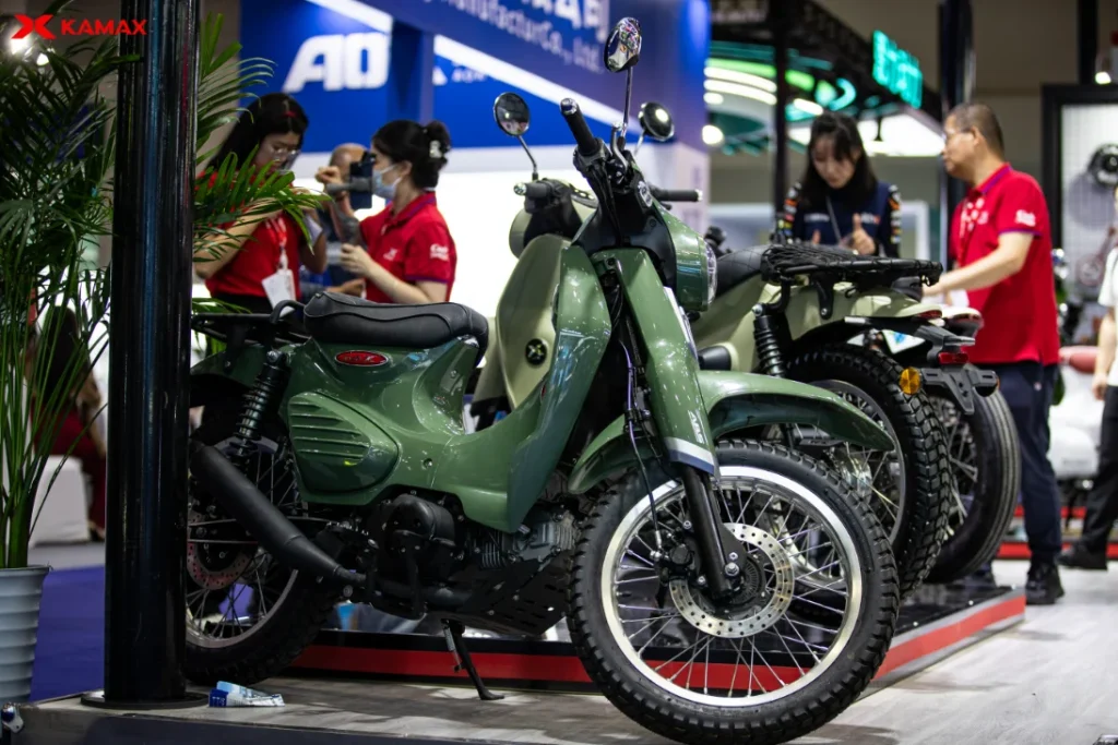 KAMAX Showcases Cub Motorcycles at CIMA Motor 2025 in Chongqing | Kamax Motorcycle