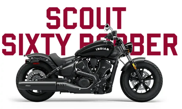 Indian bobber motorcycle