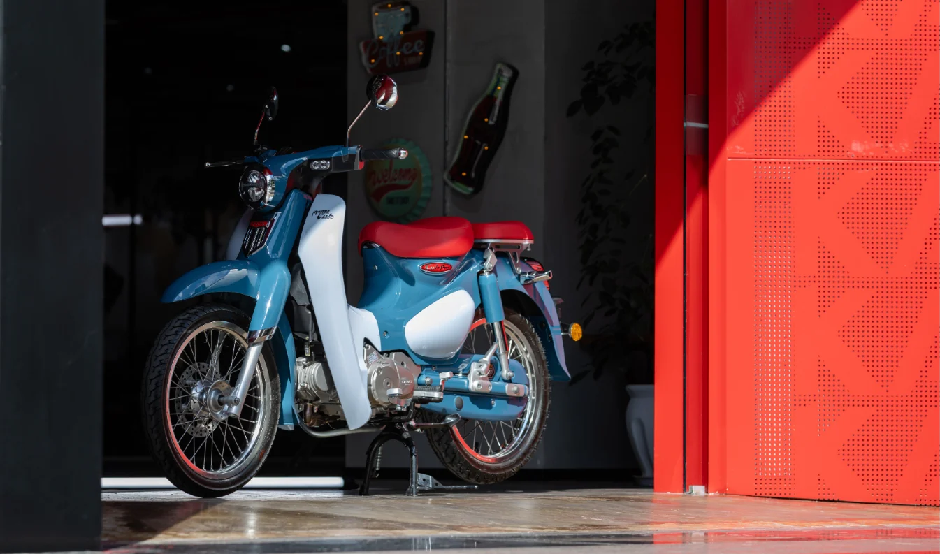 KAMAX CUB Pro T125 Prussian Blue - China Scooter Motorcycle Manufacturers