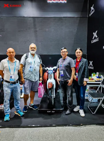 Kamax Cub Series at 133rd Canton Fair 2025: Global Distributors Flock for Exclusive Partnerships | Kamax Motorcycle