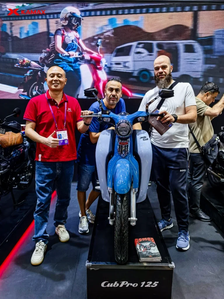 Kamax Cub Series at 133rd Canton Fair 2025: Global Distributors Flock for Exclusive Partnerships | Kamax Motorcycle