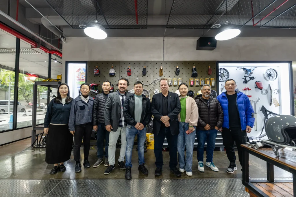 Brazilian Customers Visit KAMAX China Showroom | Kamax Motorcycle