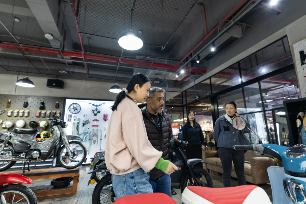 Brazilian Customers Visit KAMAX China Showroom | Kamax Motorcycle
