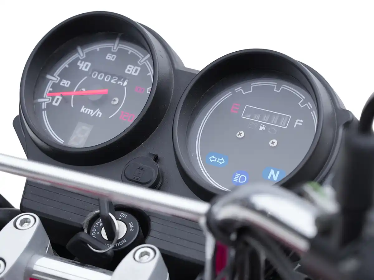 Classic Round Halogen Headlight - XP125 Motorcycle