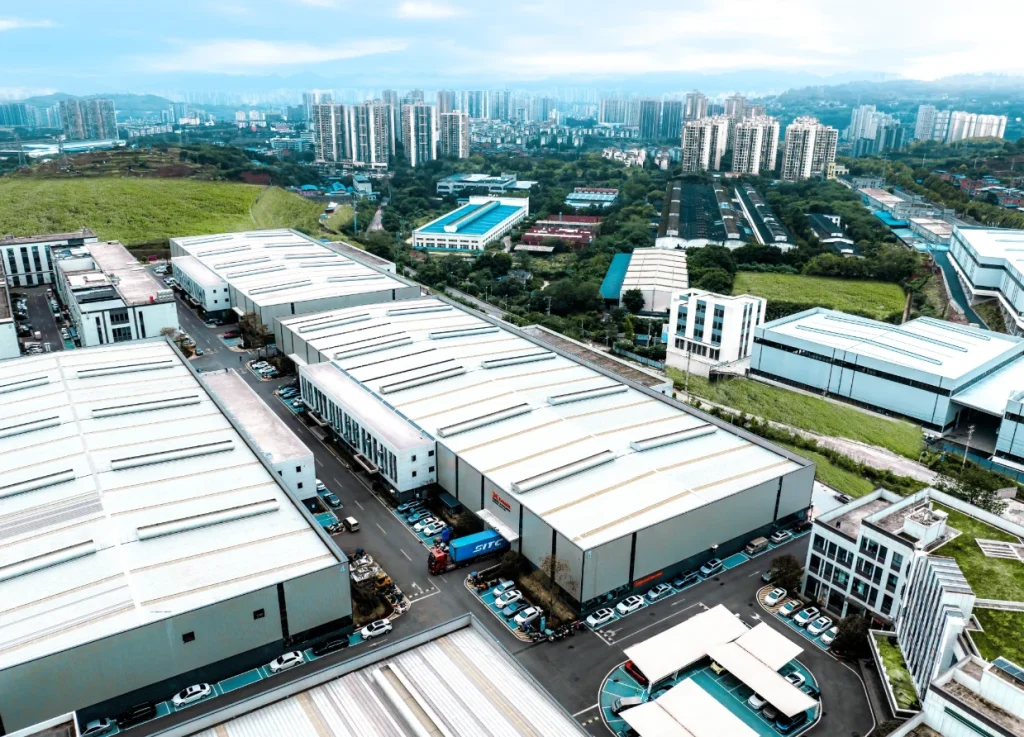 Usine de motos KAMAX à Chongqing, en Chine