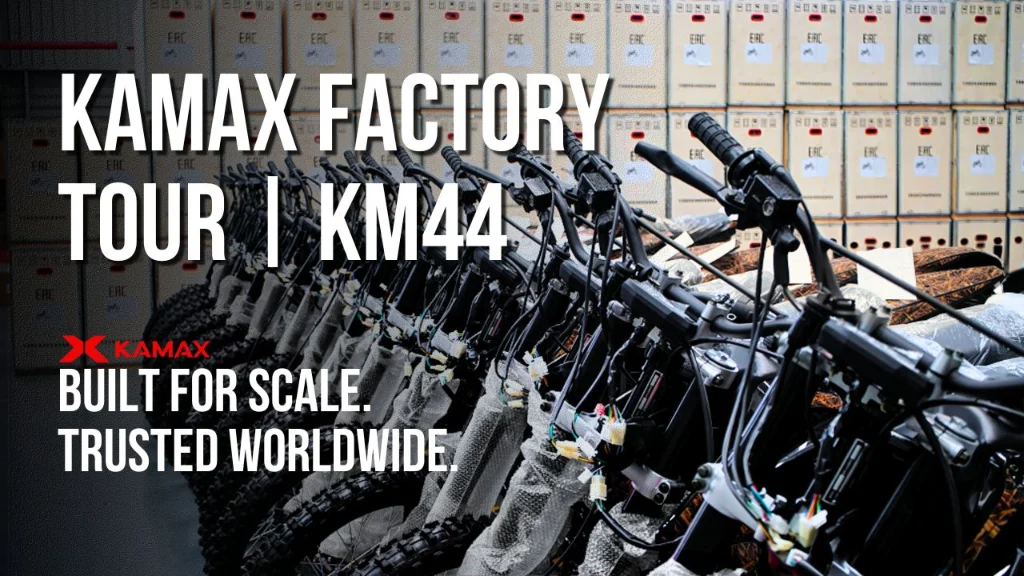 Ligne de production de motos tout-terrain KM44