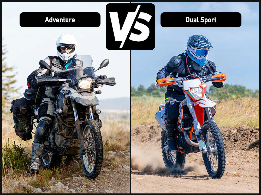 Dual Sport vs Adventure Motorcycles