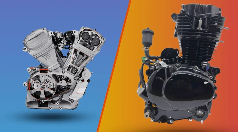 Air Cooled vs Liquid Cooled Motorcycle Engine