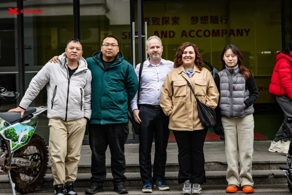 Russian Customers Visit KAMAX to Explore Competitive Off-Road Motorcycles | Kamax Motorcycle