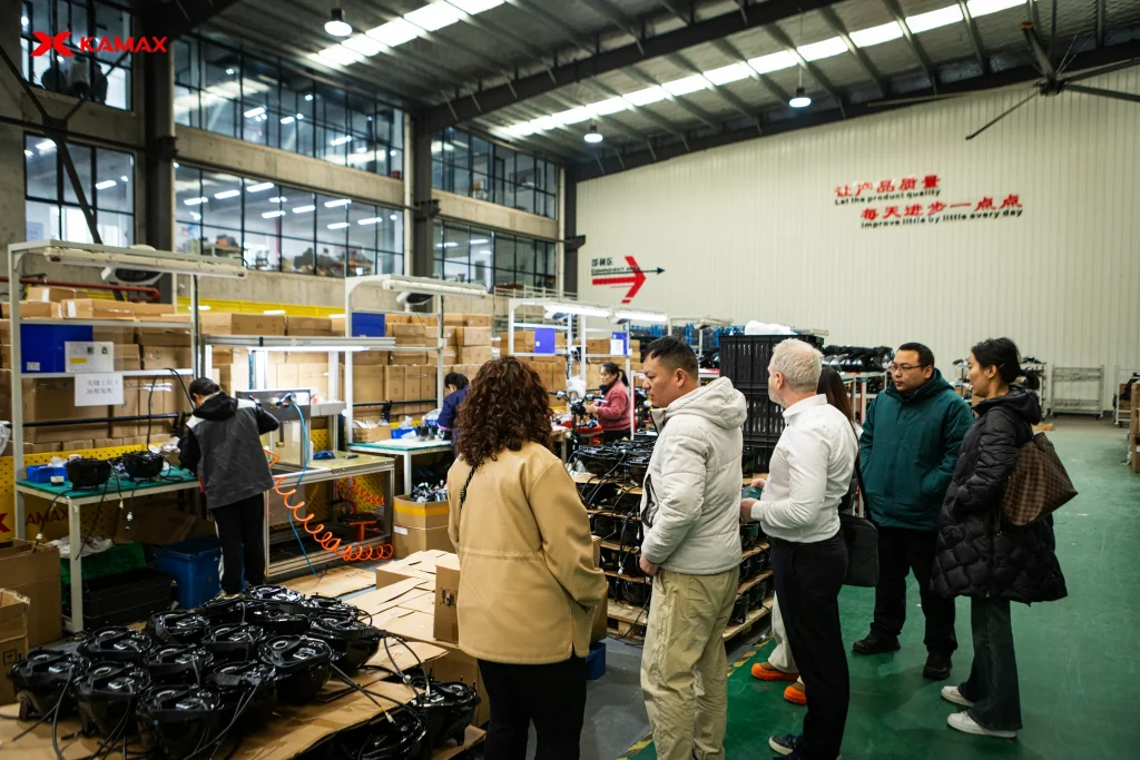 Russian Customers Visit KAMAX to Explore Competitive Off-Road Motorcycles | Kamax Motorcycle