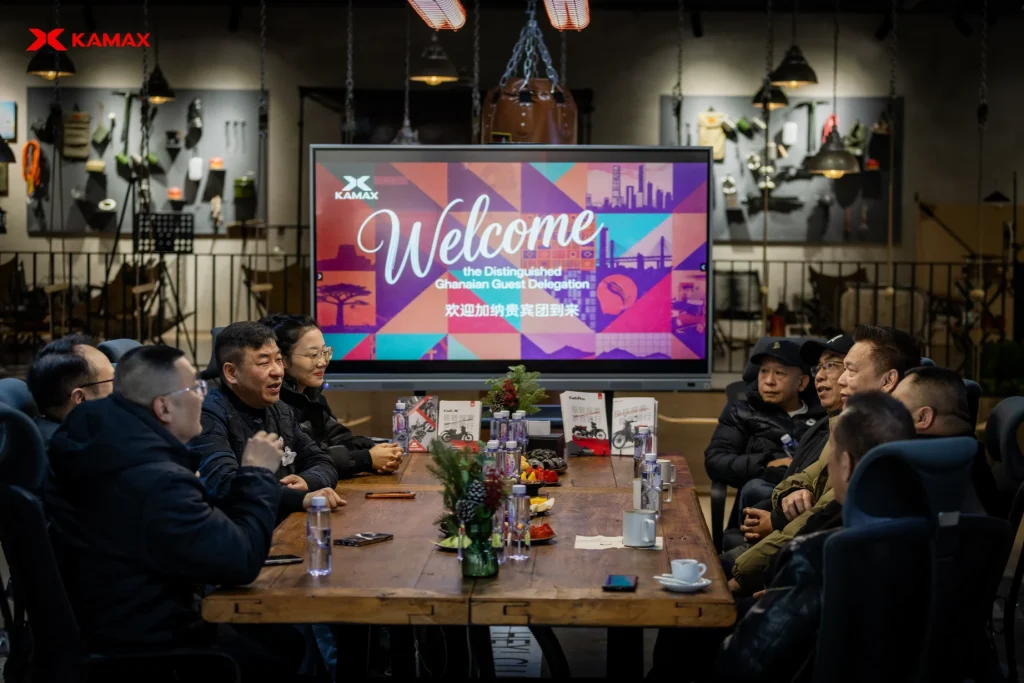 Welcomes Ghanaian Customer Delegation for KAMAX Visit | Kamax Motorcycle