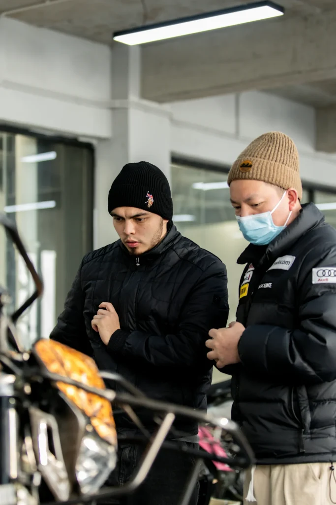 A Friendly Visit from Our Customer in Kazakhstan | Kamax Motorcycle