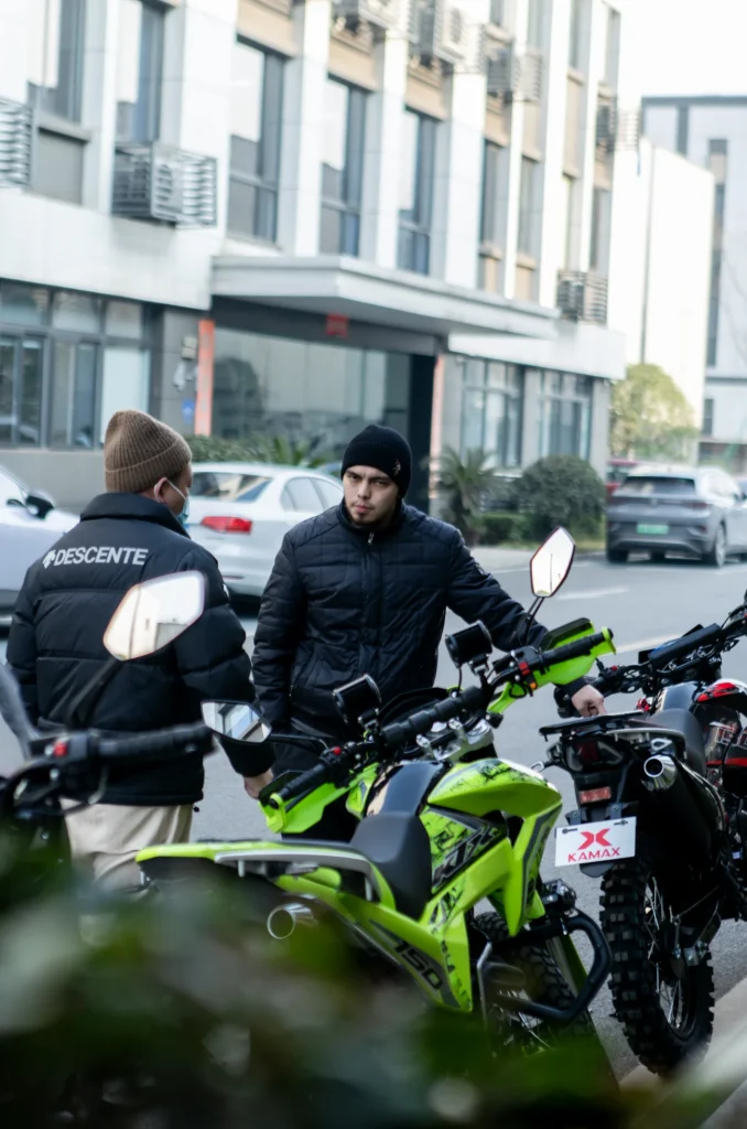 A Friendly Visit from Our Customer in Kazakhstan | Kamax Motorcycle