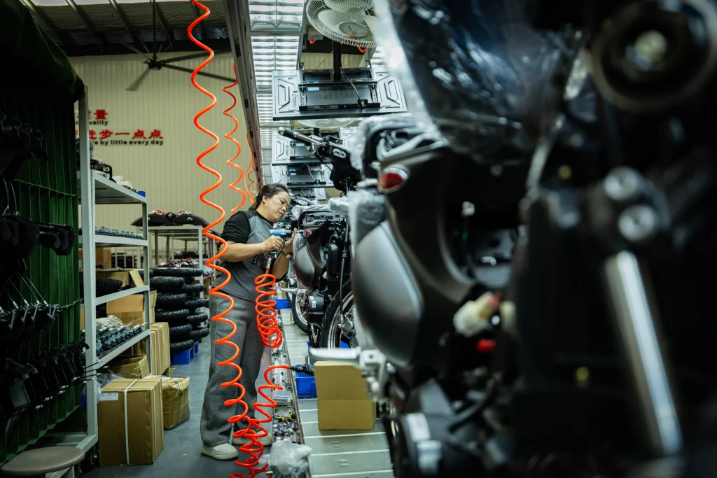 CUB PRO Motorcycle Production Line
