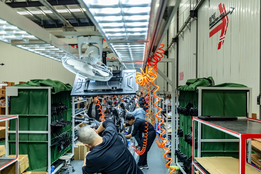 Cub Motorcycle Procuction