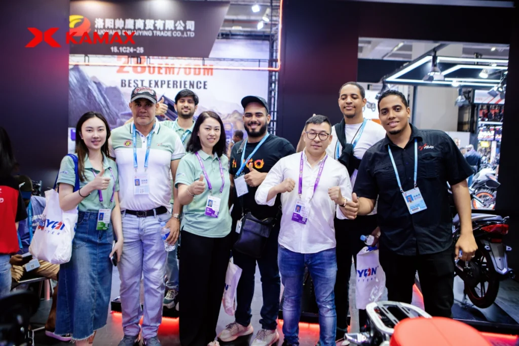 KAMAX at 139th Canton Fair: Retro CUB & CUB EV Take Center Stage | Kamax Motorcycle