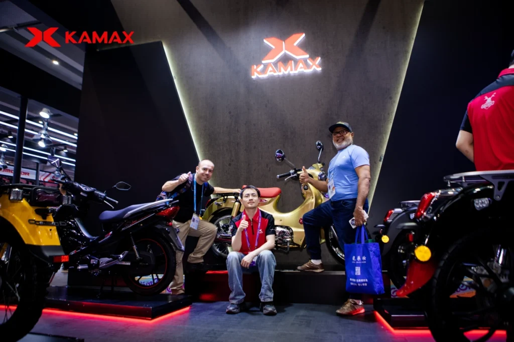 KAMAX at 139th Canton Fair: Retro CUB & CUB EV Take Center Stage | Kamax Motorcycle