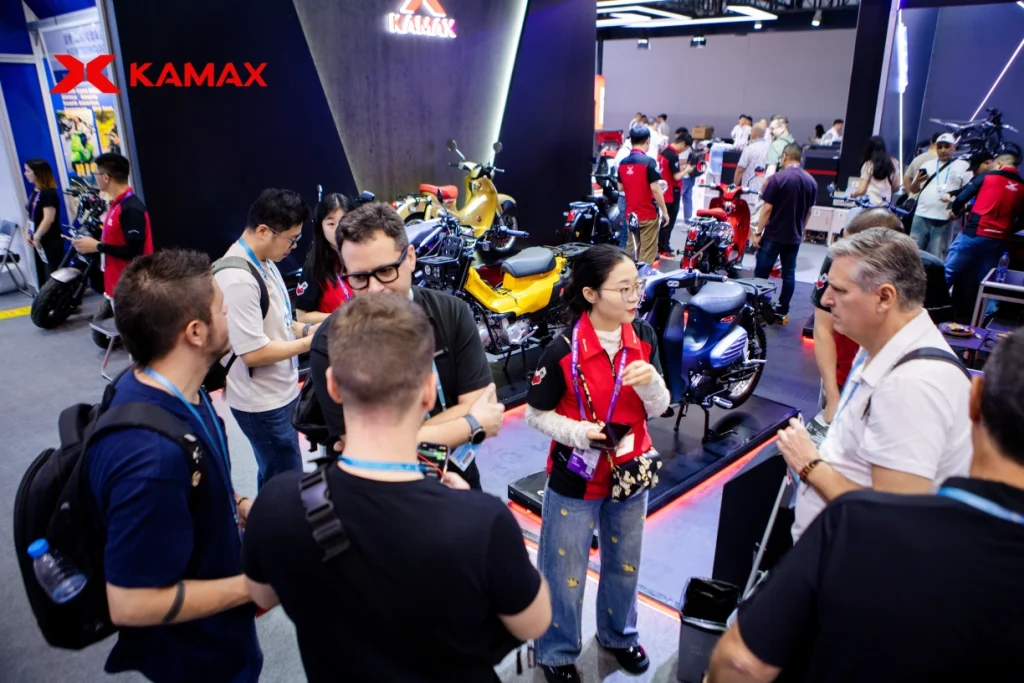 KAMAX at 139th Canton Fair: Retro CUB & CUB EV Take Center Stage | Kamax Motorcycle
