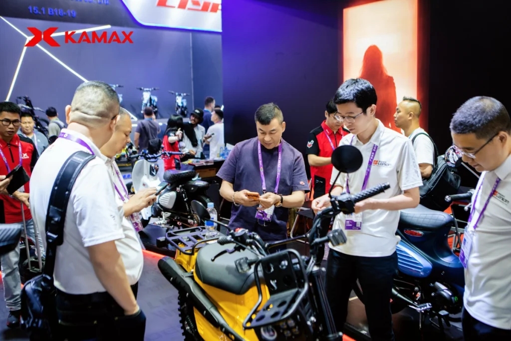KAMAX at 139th Canton Fair: Retro CUB & CUB EV Take Center Stage | Kamax Motorcycle