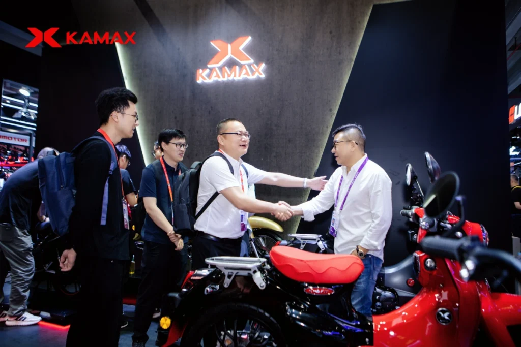 KAMAX at 139th Canton Fair: Retro CUB & CUB EV Take Center Stage | Kamax Motorcycle