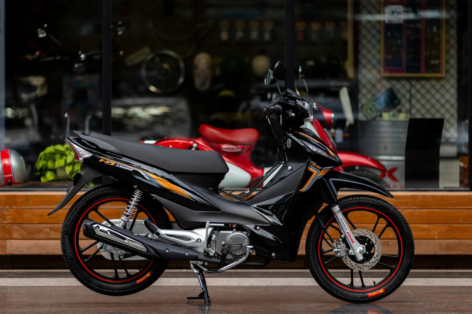 Diamond 110 Wave-style 110cc commuter motorcycle for global dealers