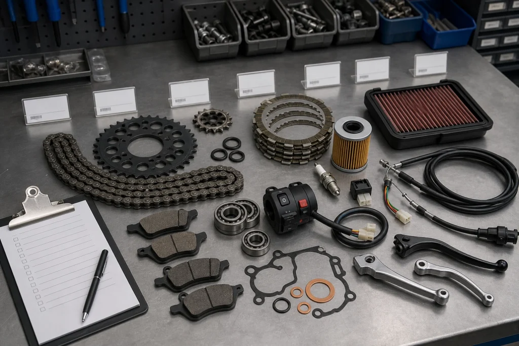 Motorcycle Spare Parts Planning for Distributors