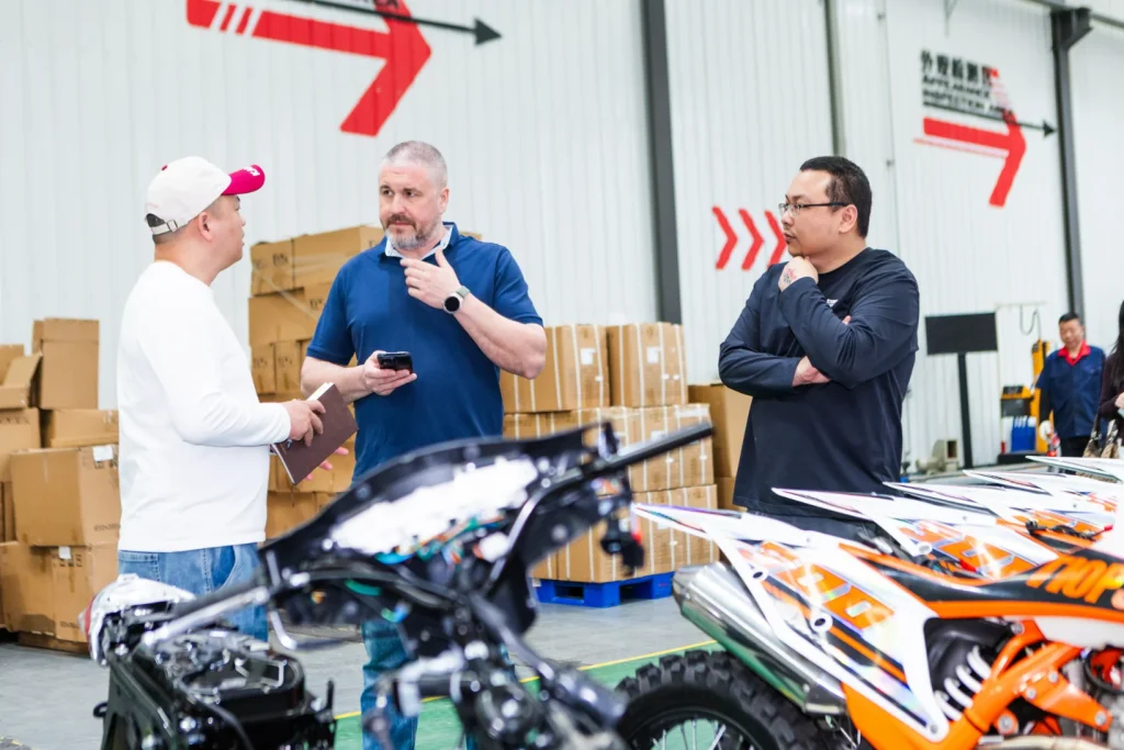 Russian Client Visits KAMAX Motorcycle Factory in Chongqing | Kamax Motorcycle