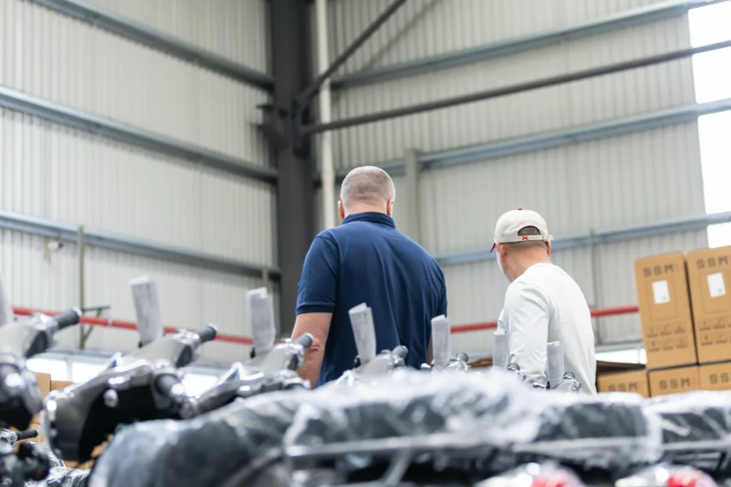 Russian Client Visits KAMAX Motorcycle Factory in Chongqing | Kamax Motorcycle