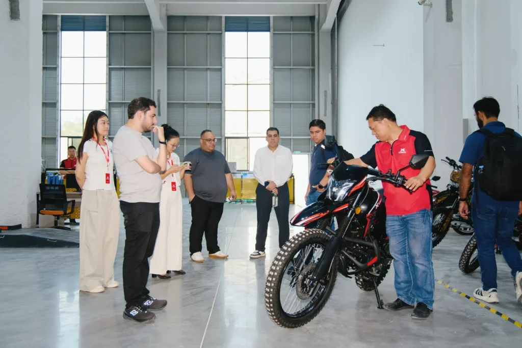 DIUNSA Honduras Team Visits KAMAX for Factory Tour and Motorcycle Test Ride | Kamax Motorcycle