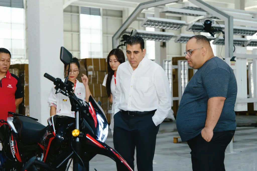 DIUNSA Honduras Team Visits KAMAX for Factory Tour and Motorcycle Test Ride | Kamax Motorcycle