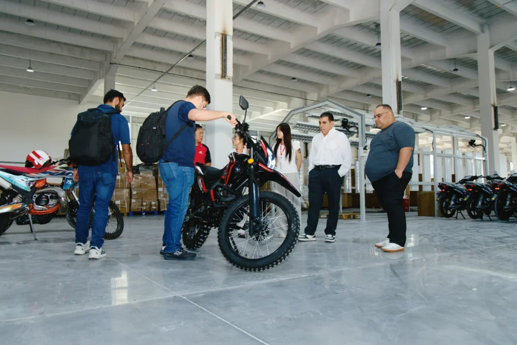 DIUNSA Honduras Team Visits KAMAX for Factory Tour and Motorcycle Test Ride | Kamax Motorcycle