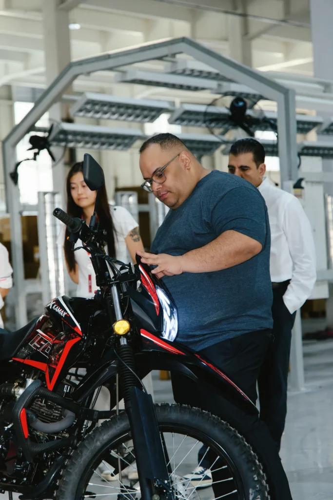 DIUNSA Honduras Team Visits KAMAX for Factory Tour and Motorcycle Test Ride | Kamax Motorcycle
