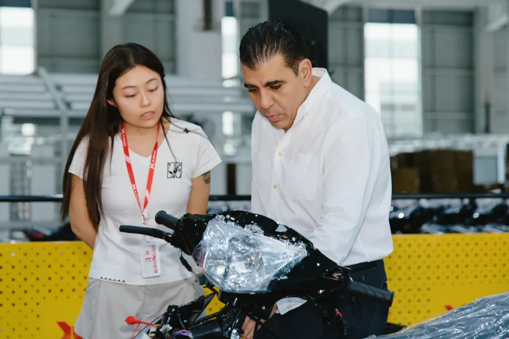 DIUNSA Honduras Team Visits KAMAX for Factory Tour and Motorcycle Test Ride | Kamax Motorcycle
