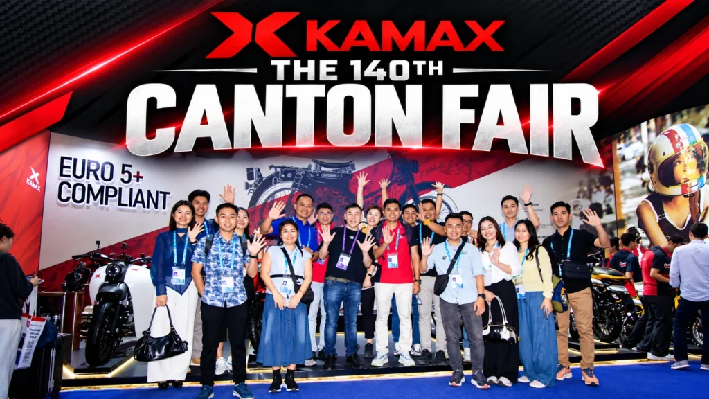 Day 2 at the 140th Canton Fair: Visit KAMAX! - China OEM Motorcycle Manufacturer Canton Fair 2026 Day 2: See What's Happening at KAMAX!