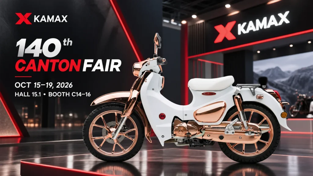 KAMAX to Showcase New Custom Motorcycle Models at the 140th Canton Fair