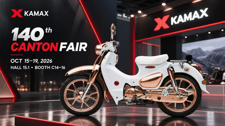 Events - China OEM Motorcycle Manufacturer KAMAX to Showcase New Custom Motorcycle Models at the 140th Canton Fair