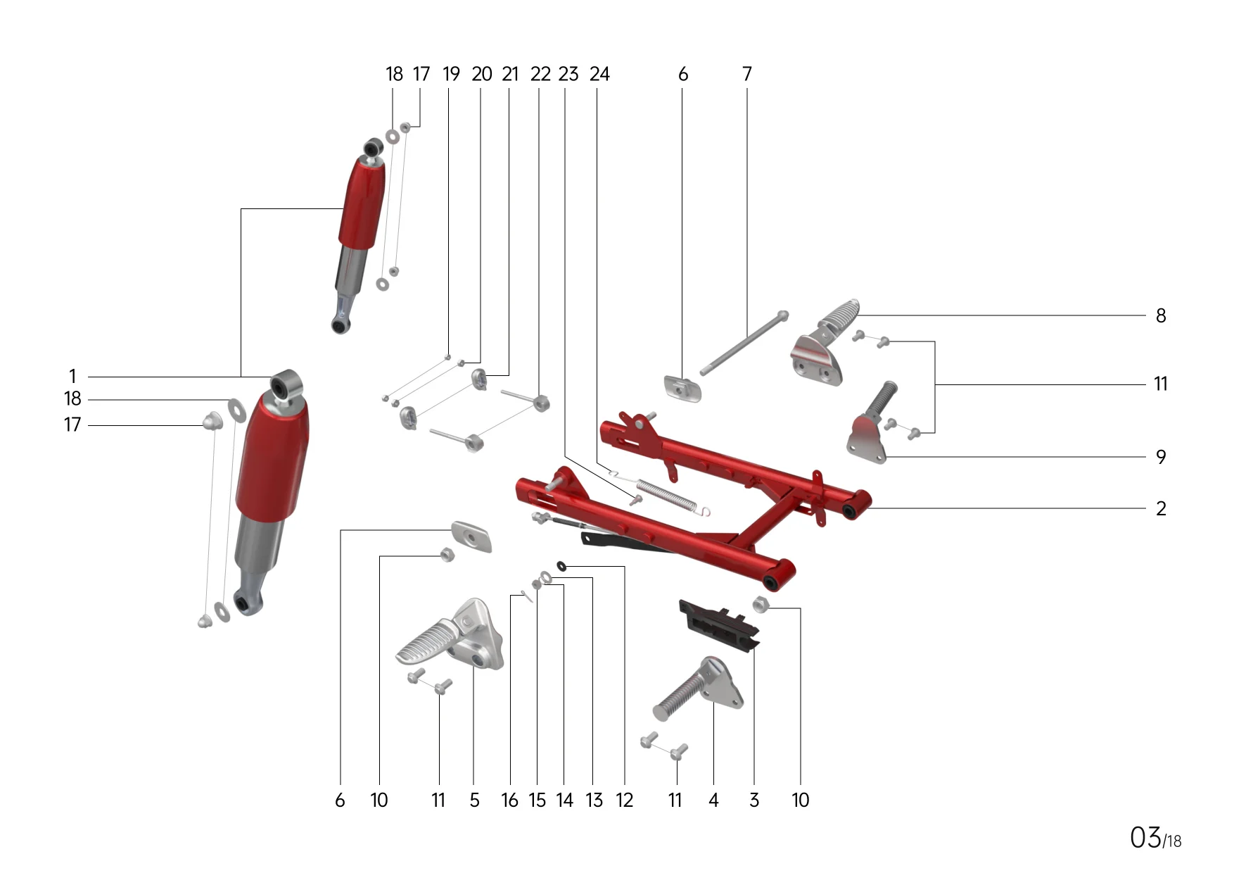 Motorcycle Spare Parts & After-Sales Support - China OEM Motorcycle Manufacturer Model-Specific Parts Identification